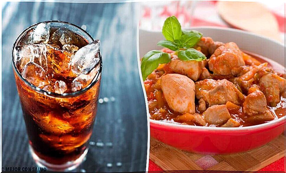 2 recipes with Coca-Cola and chicken