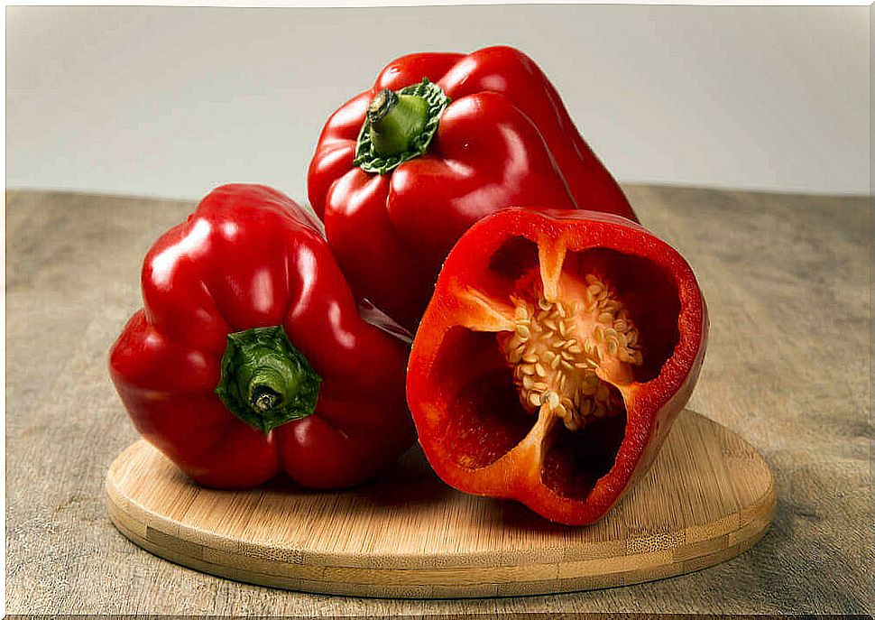 Red bell pepper promotes collagen production