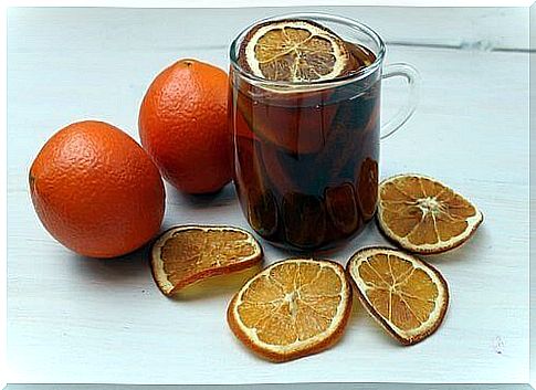 Orange infusion to cleanse your body from nicotine