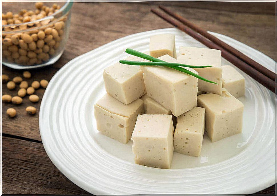 Tofu as part of this vegan diet