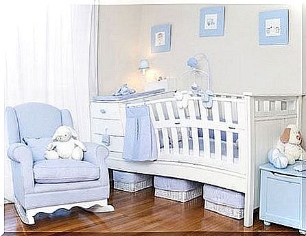 Illuminated baby room