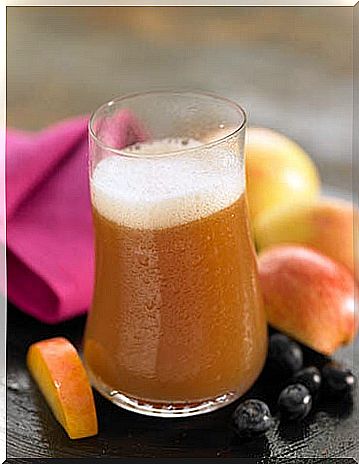 Recipes for juices against moisture retention