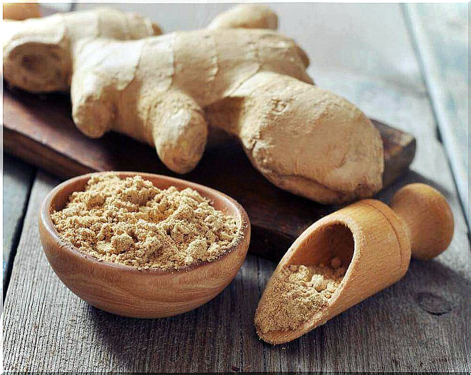 Relieve headaches with ginger