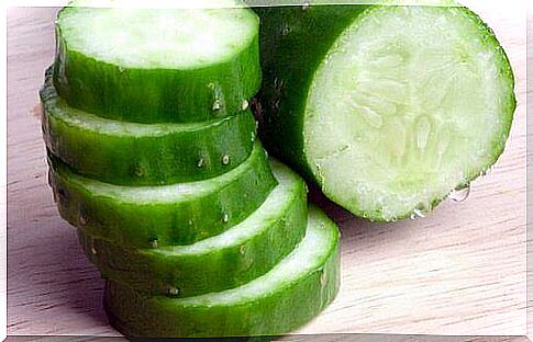 Cucumber sliced