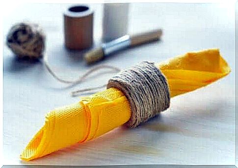 Use natural fiber thread