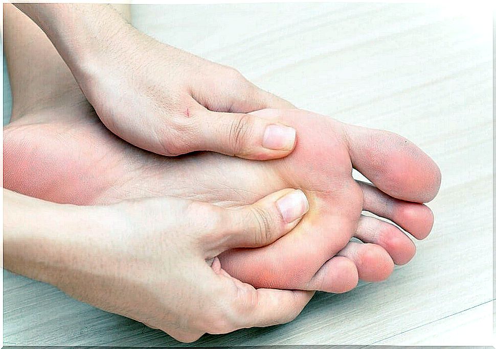 Early stage of diabetes: foot problems