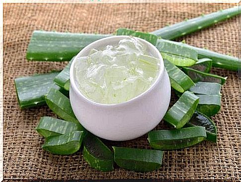 Aloe vera against eczema